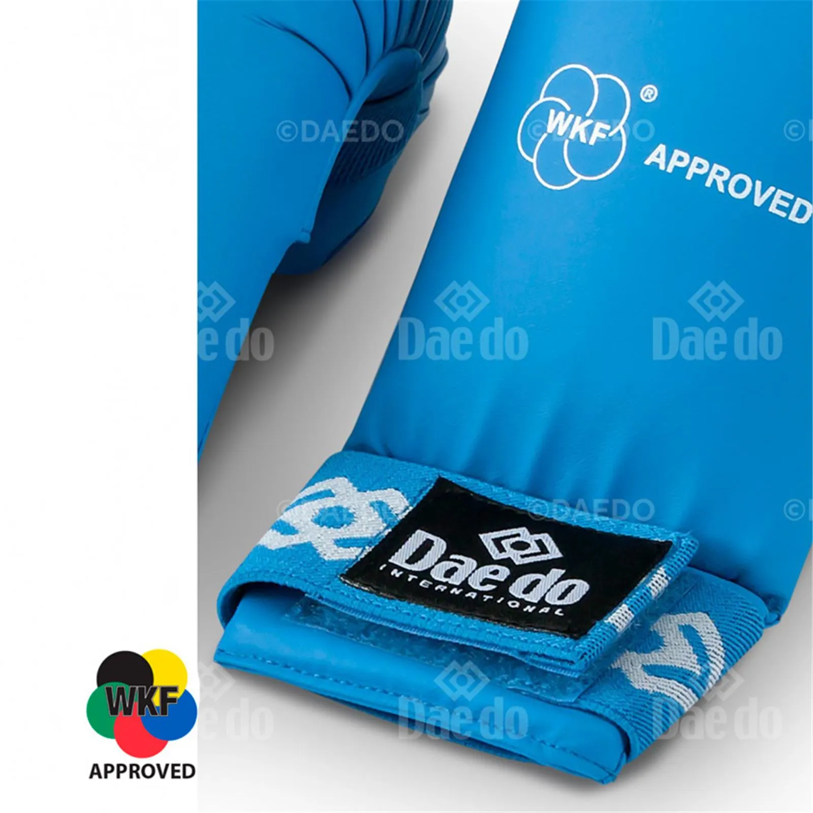 Guantini Karate Kumite con Parapollice DAEDO WKF