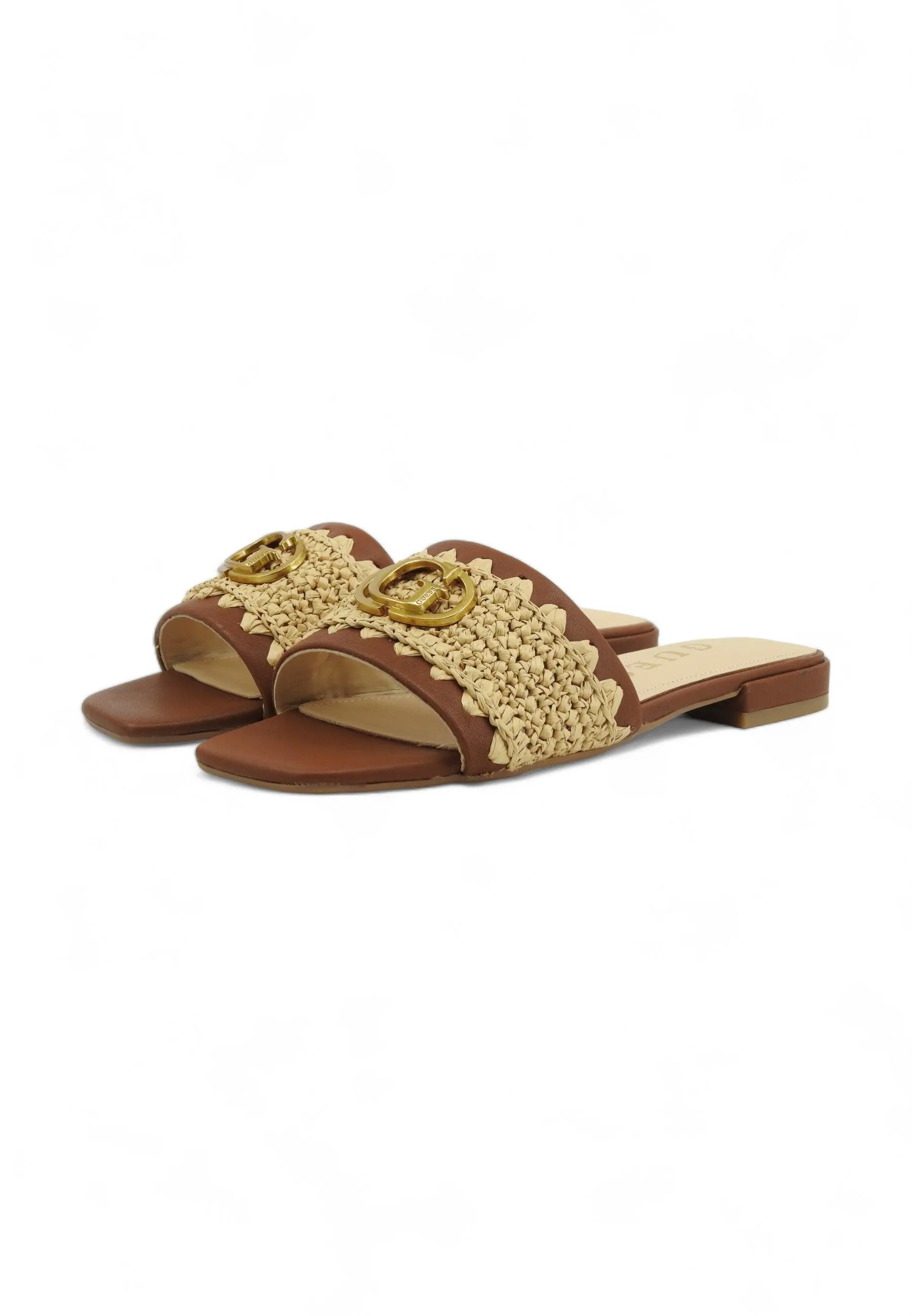 GUESS Ciabatta Donna Natural Marrone FLGTARELE19