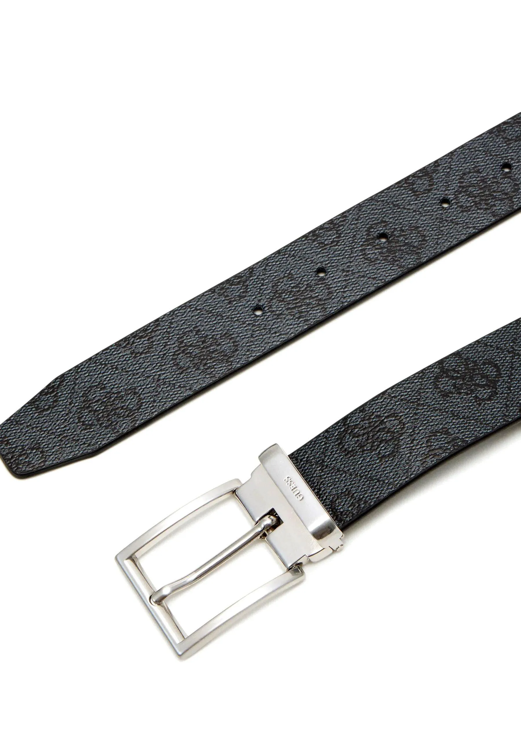 GUESS Cintura Uomo Loghi Black BM7541LEA35