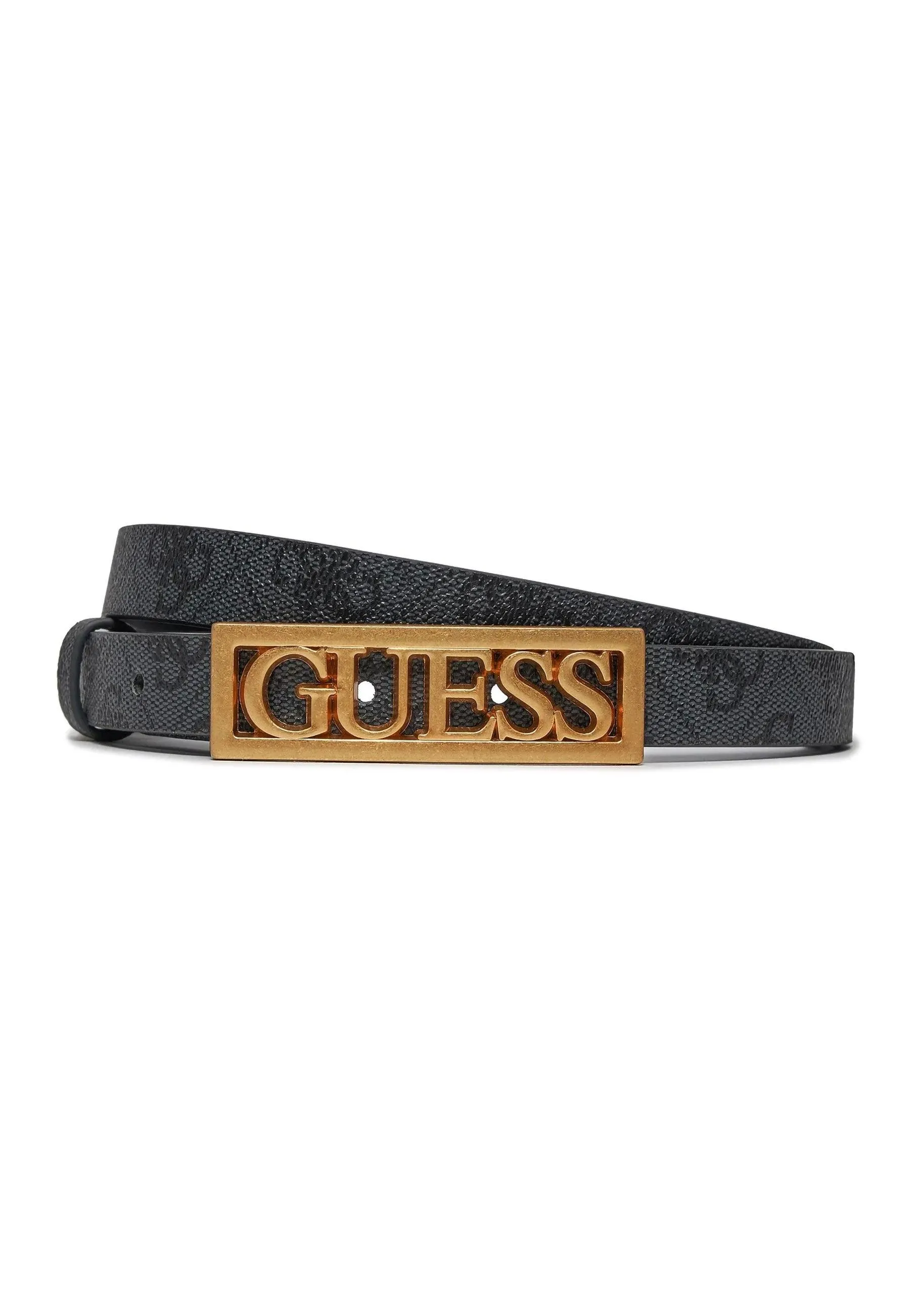 GUESS Cofanetto Portafoglio Cintura Donna Coal Logo GFBOXWP3306
