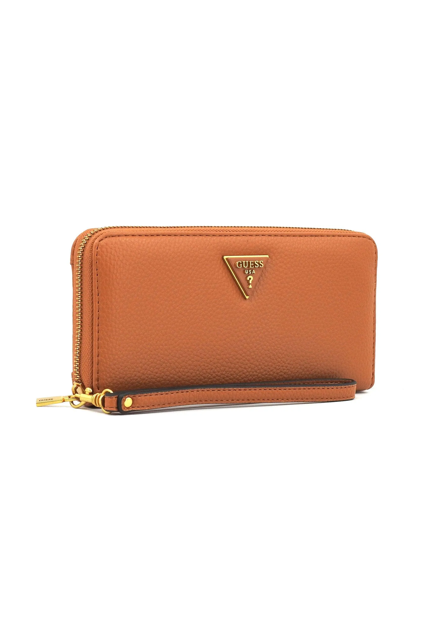 GUESS Laryn SLG Portafoglio Donna Cognac Marrone BA919646