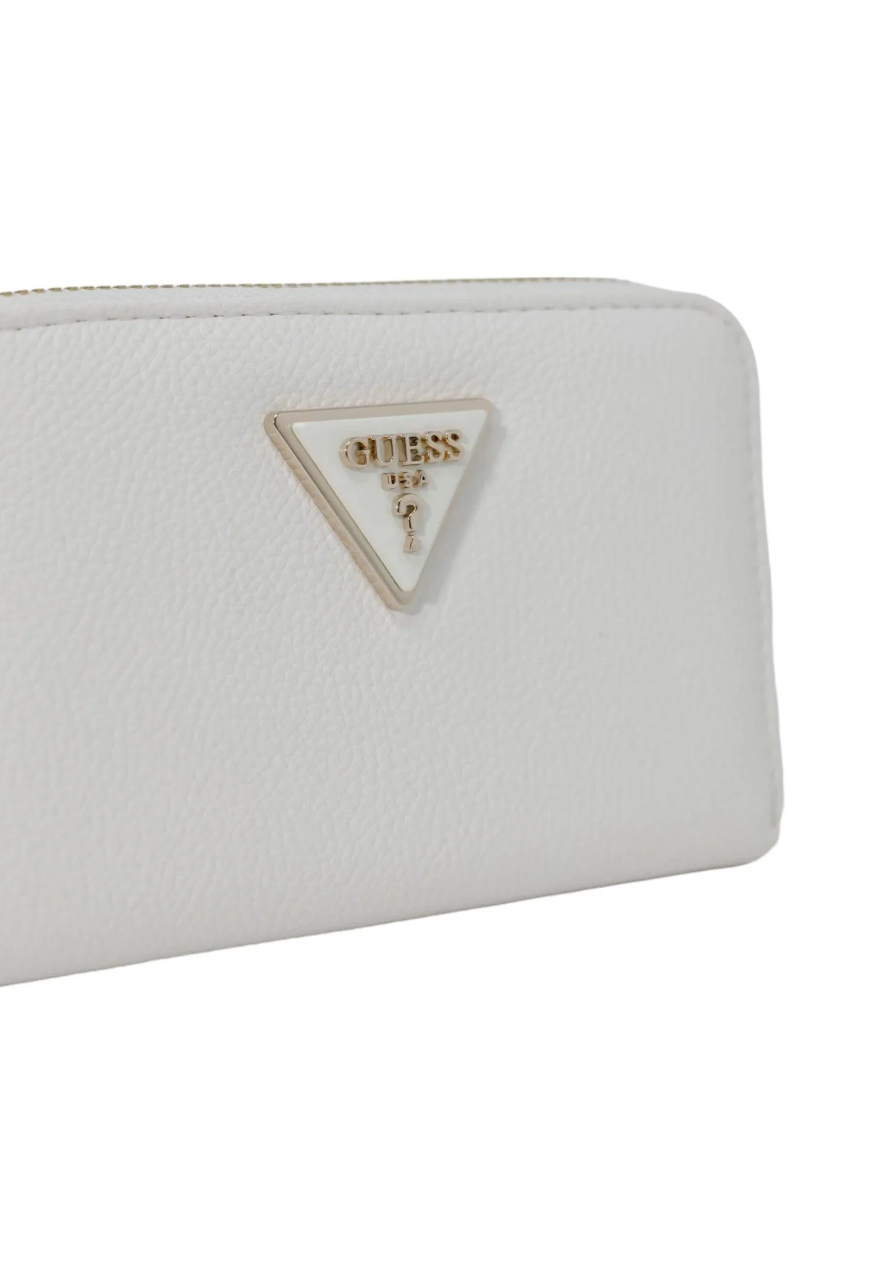 GUESS Meridian SLG Portafoglio Small Donna Stone Bianco BG877840