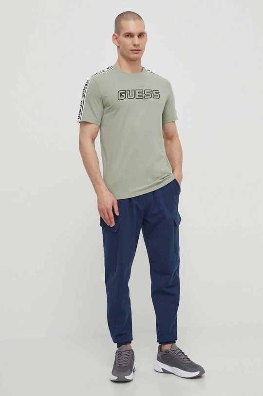 Guess pantaloni da jogging in cotone EWAN