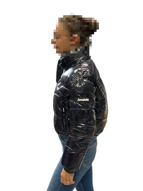 Invicta Giubbino da donna invernale lucido corto 4431913/D nero