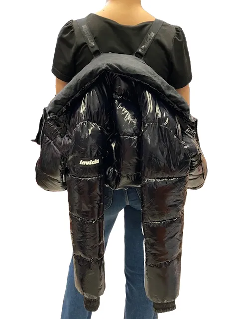 Invicta Giubbino da donna invernale lucido corto 4431913/D nero