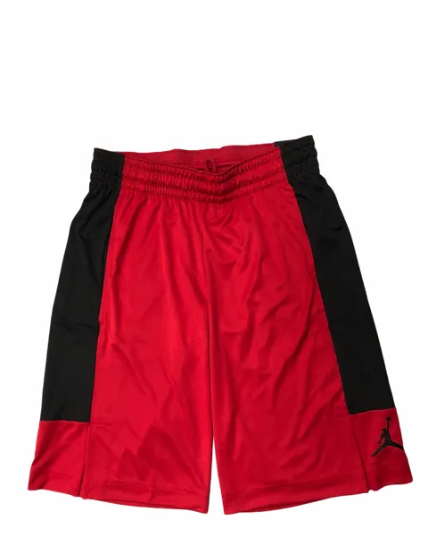 Jordan pantaloncino sportivo da basket da uomo Air Dry Knit CD5064 687 nero-rosso