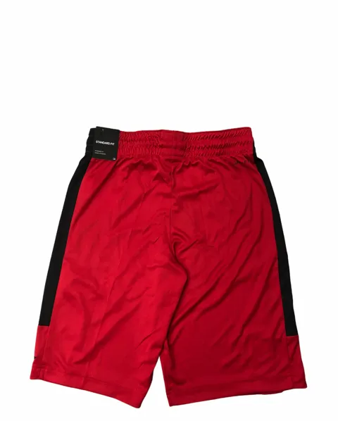 Jordan pantaloncino sportivo da basket da uomo Air Dry Knit CD5064 687 nero-rosso