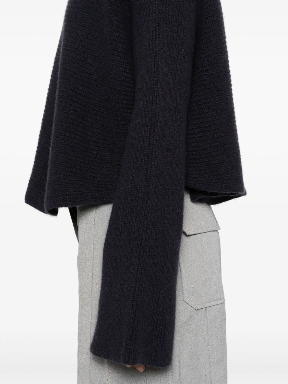 Jumper per collo di lana di lana Alysi