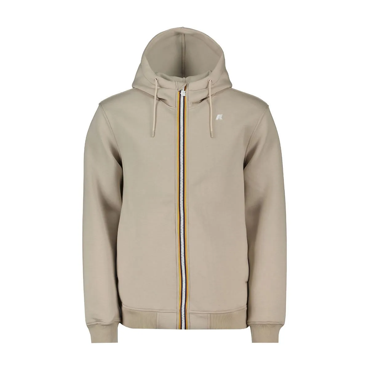      K-WAY FELPA FULL ZIP CON CAPPUCCIO RAINER SPACER  