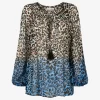 Kaftano animalier ERMANNO SCERVINO