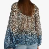 Kaftano animalier ERMANNO SCERVINO