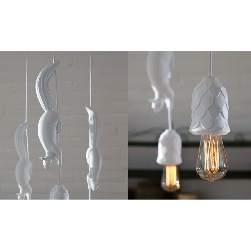 KARMAN Lampada a sospensione SHERWOOD E ROBIN, bianco
