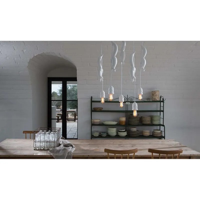 KARMAN Lampada a sospensione SHERWOOD E ROBIN, bianco