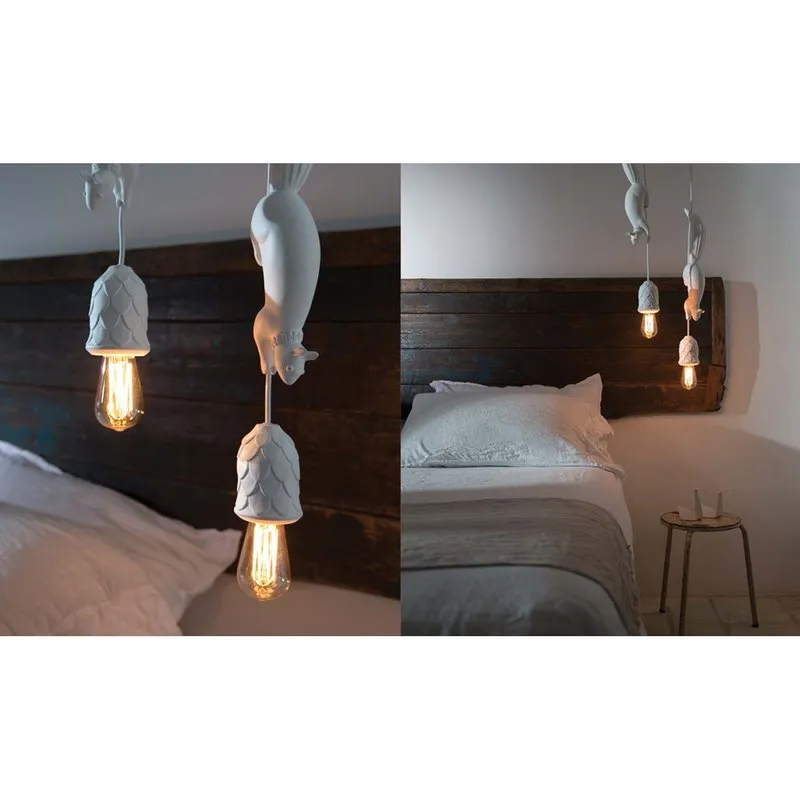 KARMAN Lampada a sospensione SHERWOOD E ROBIN, bianco