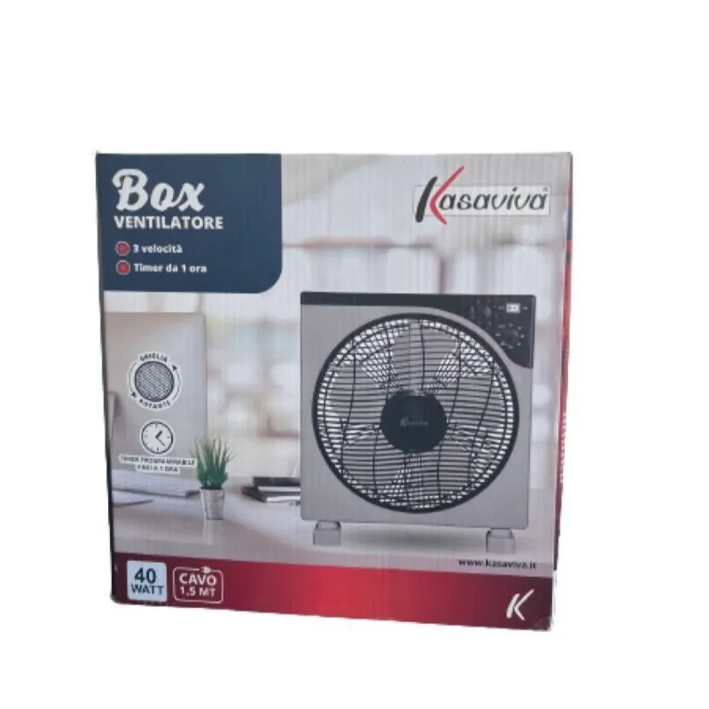 KASAVIVA VENTILATORE BOX 3 VELOCITA 40WATT COD 1644016