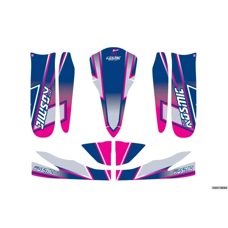 Kit adesivi Kosmic OTK Rookie 60 Mini / Baby per carenature M5 in