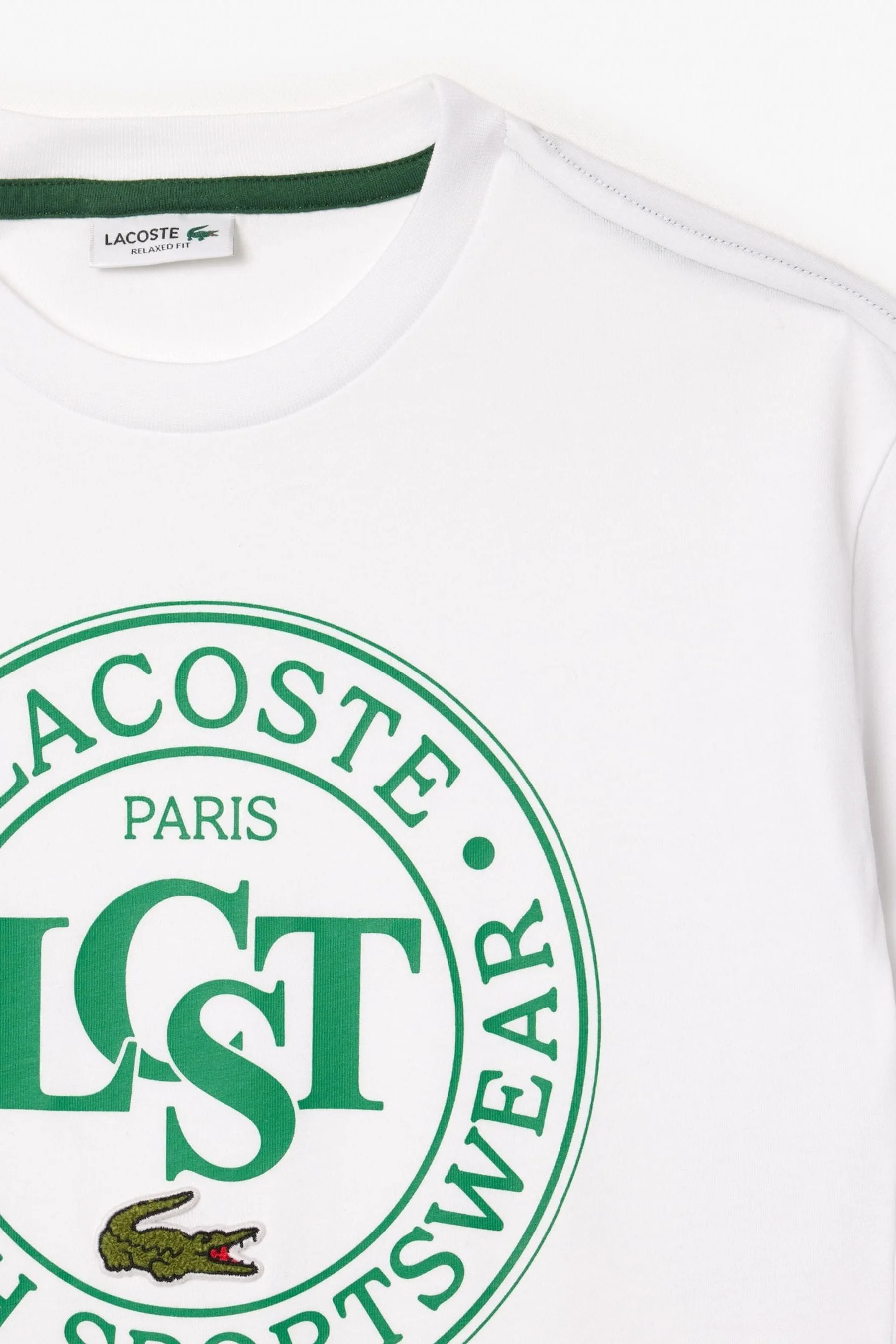 Lacoste Blue Badge Logo T-Shirt    