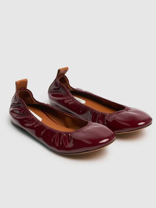 Lanvin Ballerine in pelle lucida 10mm 