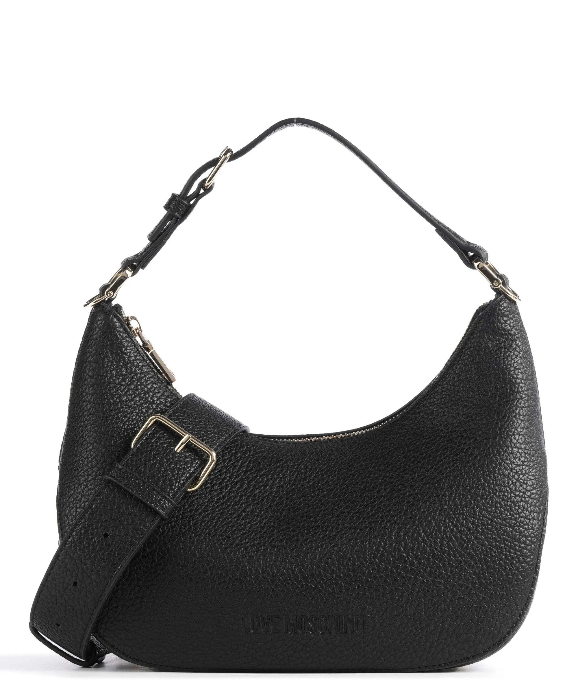  Love Moschino Giant Borsa hobo pelle sintetica nero  