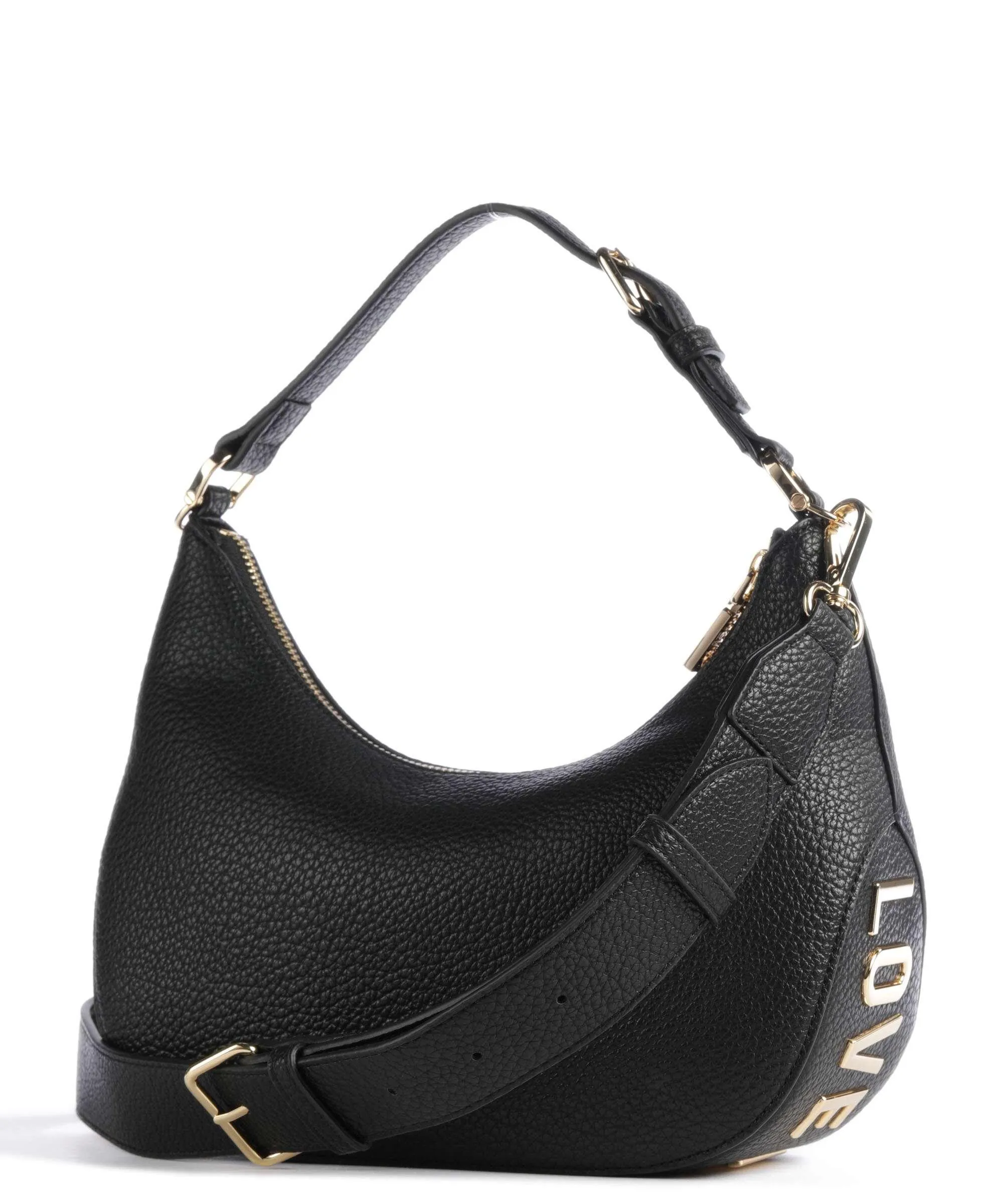  Love Moschino Giant Borsa hobo pelle sintetica nero  