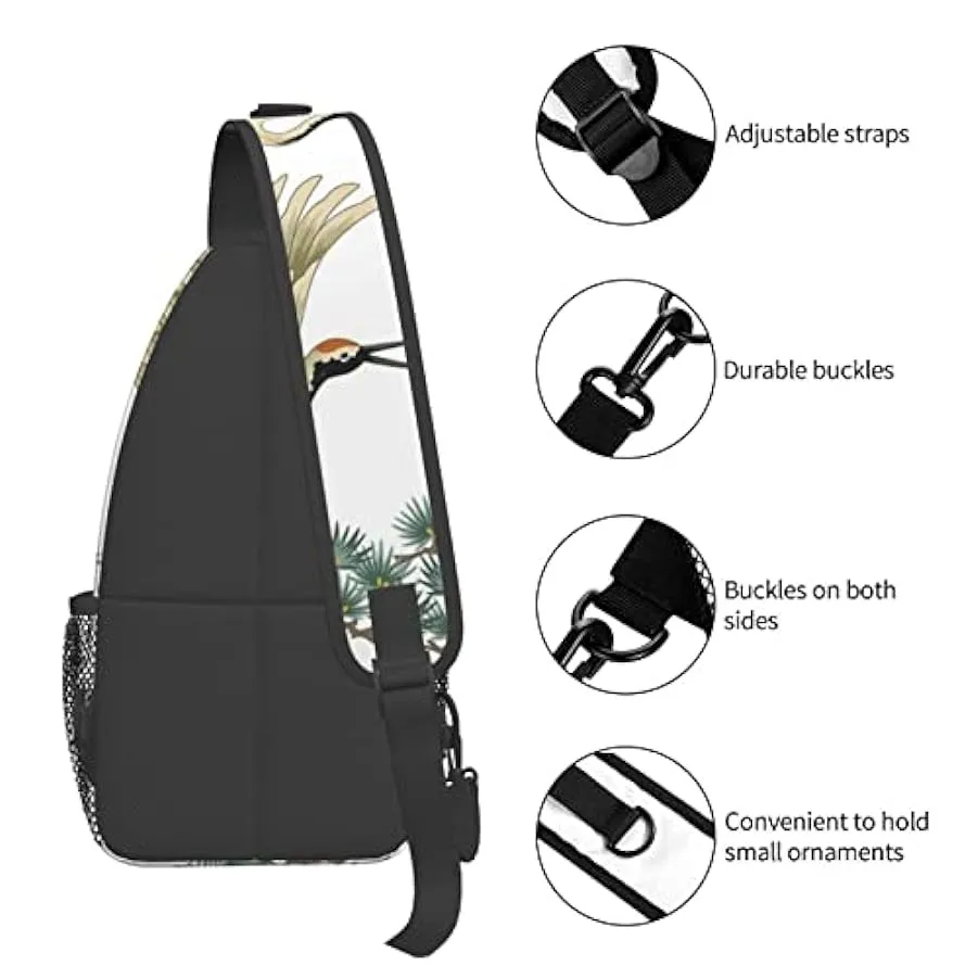 Lsjuee Borsa a tracolla diagonale casual unisex con motivo a pois moderno rosa grigio bianco, borsa a tracolla multiuso a tracol