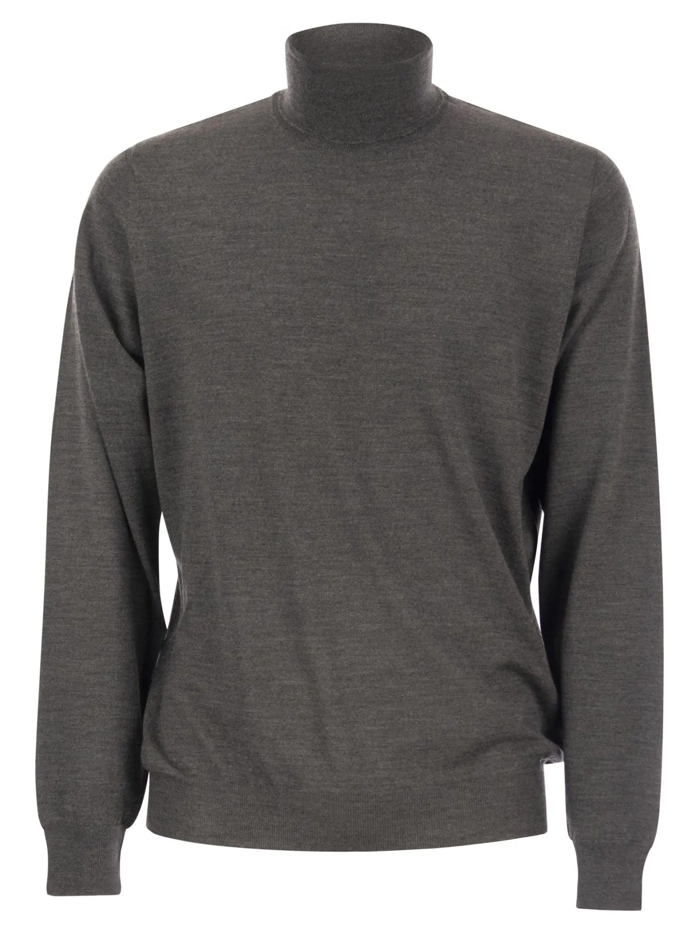 Maglia a collo alto in lana vergine