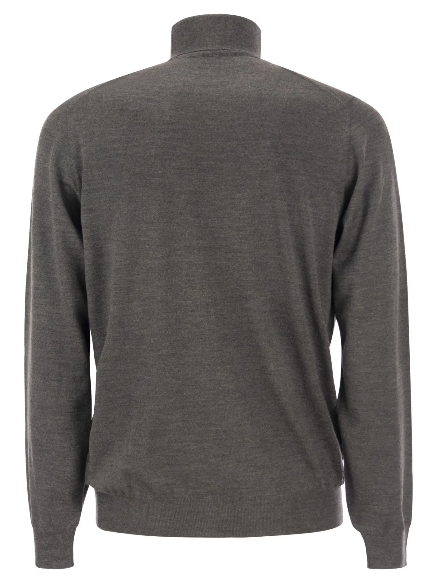 Maglia a collo alto in lana vergine