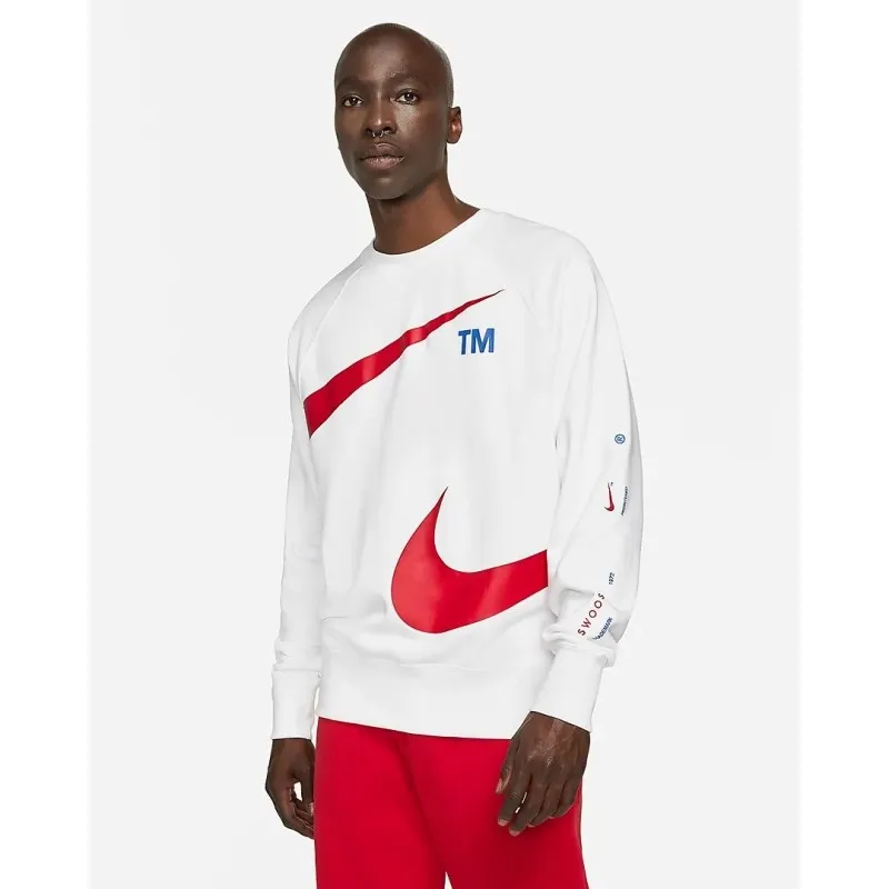 Maglia a girocollo Nike Sportswear Swoosh UOMO