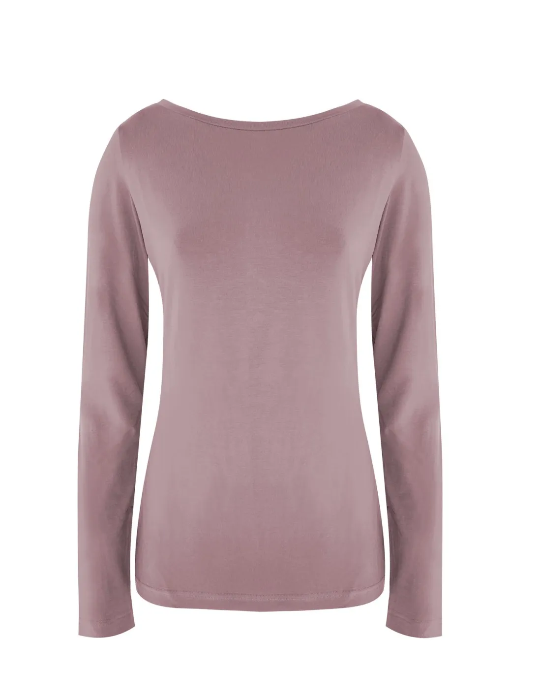MAGLIA BASIC MANICA LUNGA IN BAMBU'