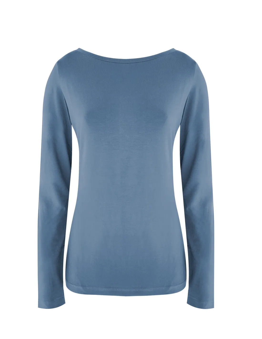 MAGLIA BASIC MANICA LUNGA IN BAMBU'