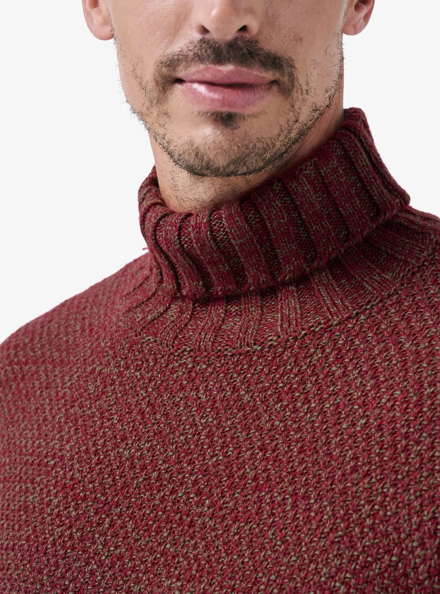 Maglia collo alto in muline - Cole