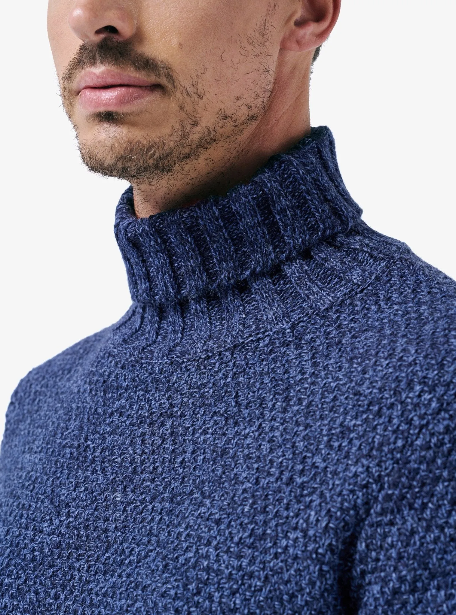 Maglia collo alto in muline - Cole
