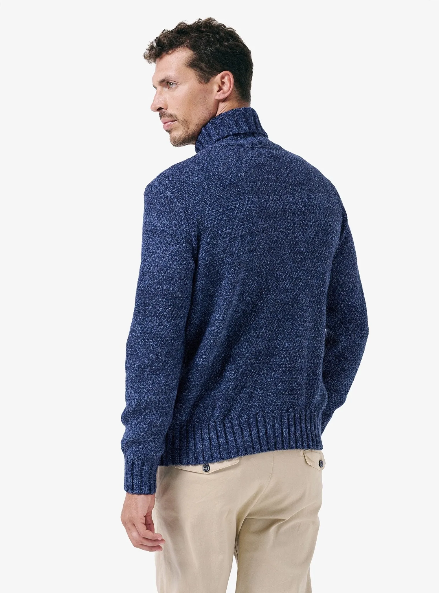 Maglia collo alto in muline - Cole