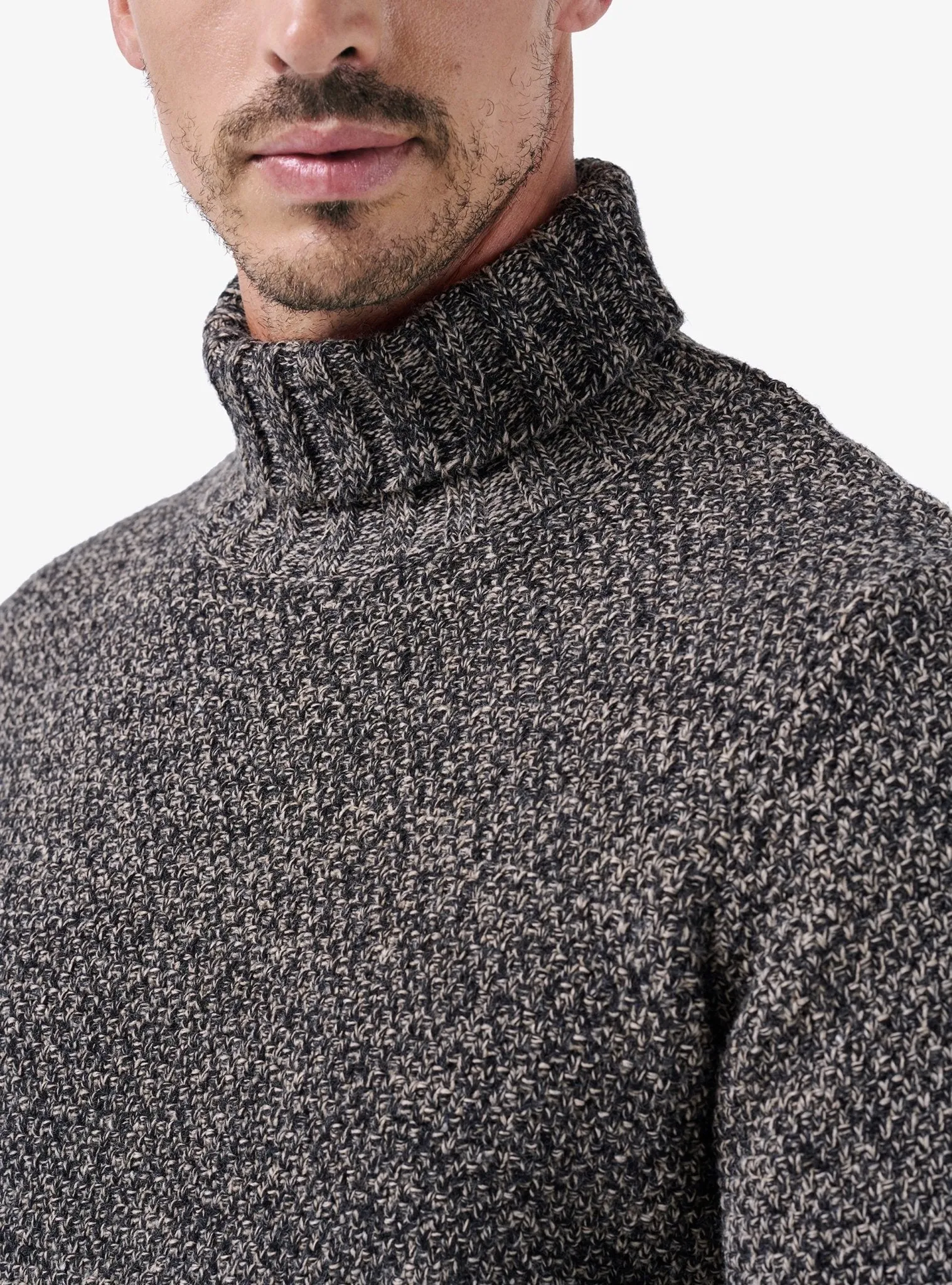 Maglia collo alto in muline - Cole