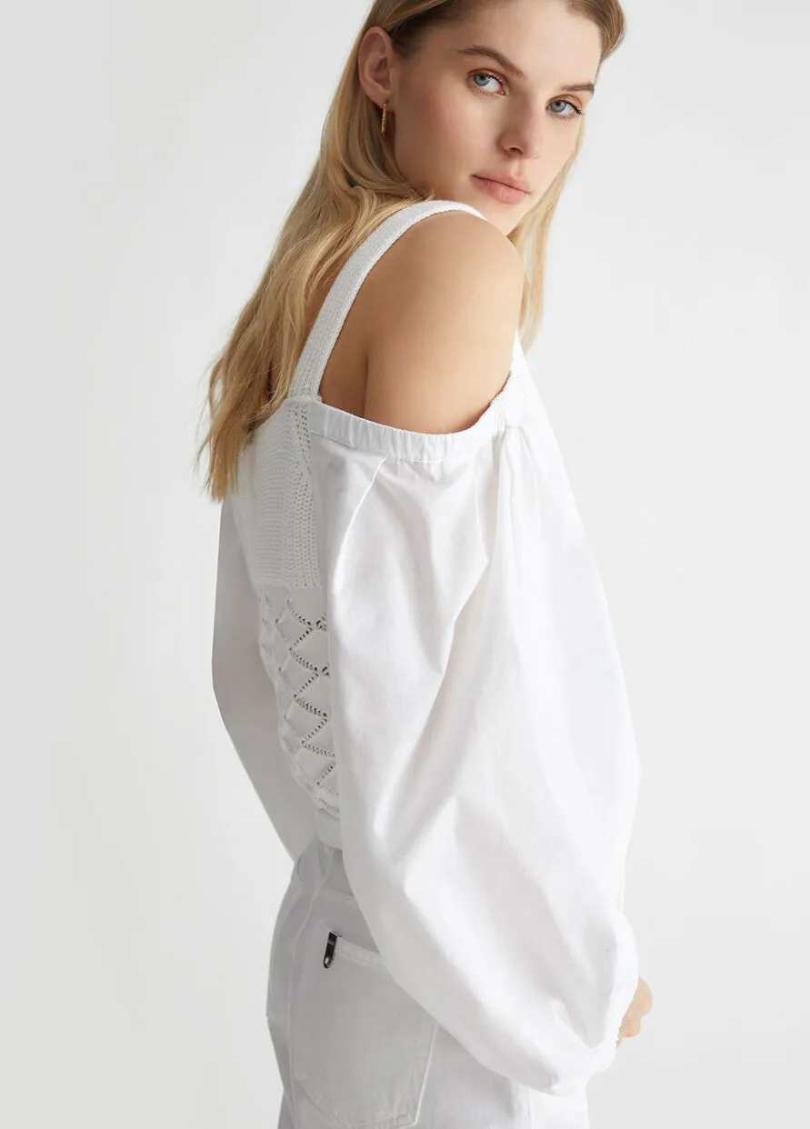 Maglia Cotone Bianco LiuJo