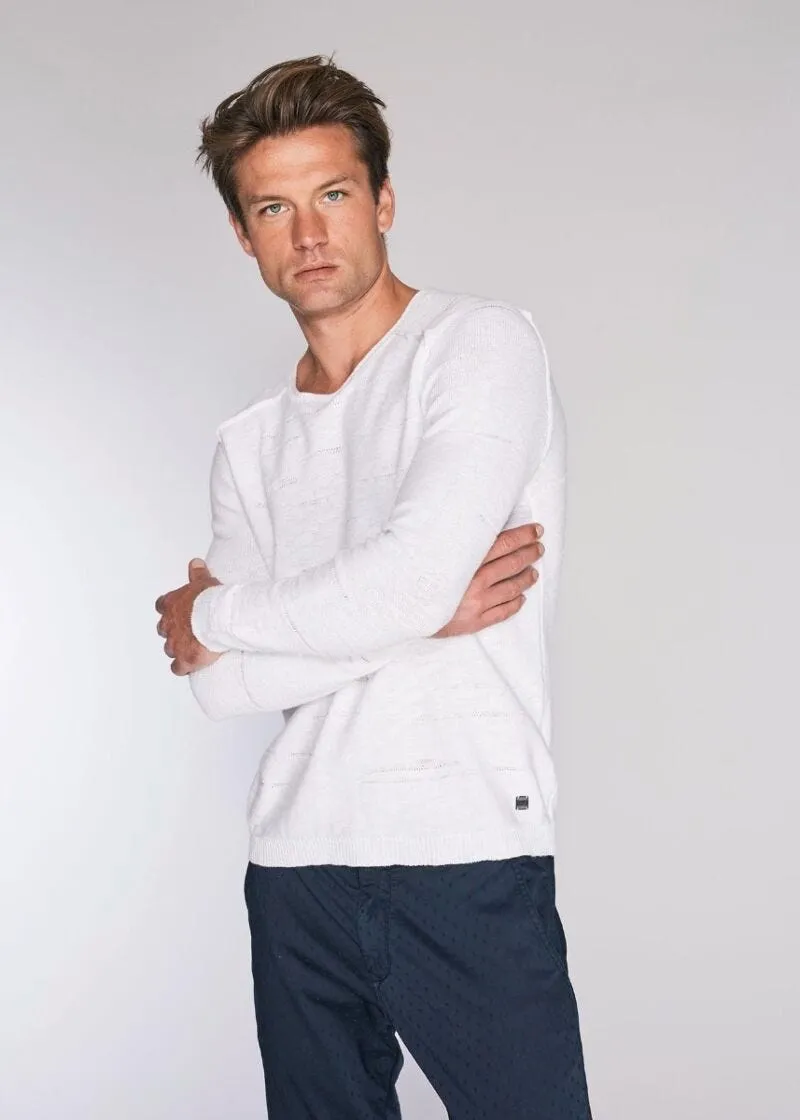 Maglia in cotone a maniche lunghe