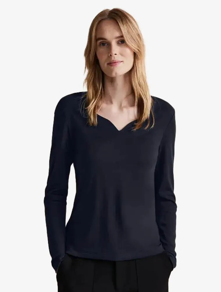 Maglia Manica Lunga Street One - Blu