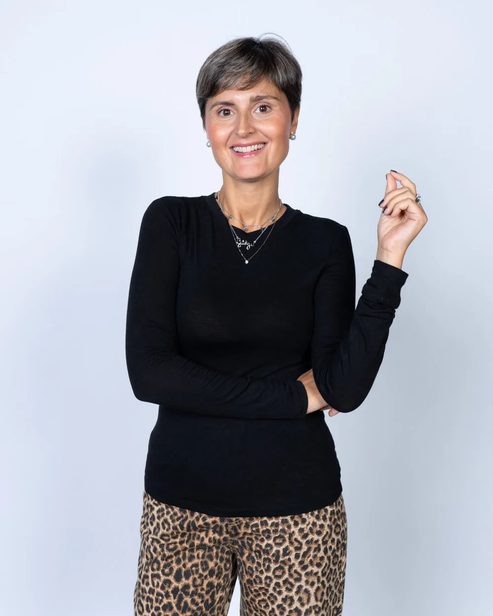 MAGLIA MARIA NERO
