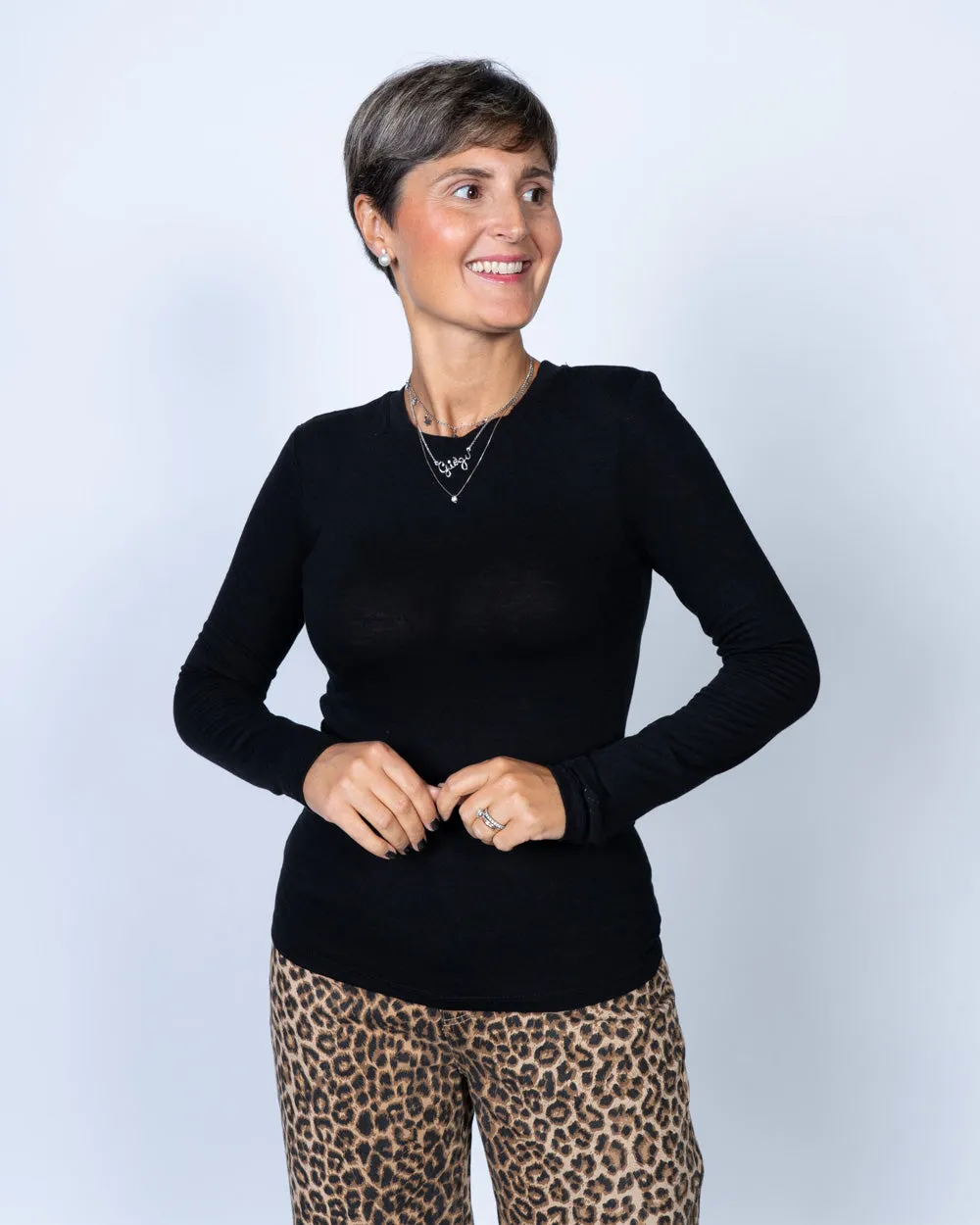 MAGLIA MARIA NERO
