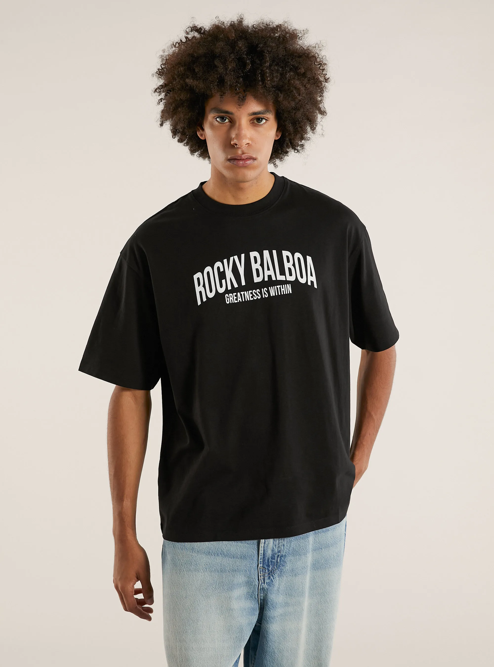 Maglietta boxy fit Rocky Balboa / Alcott