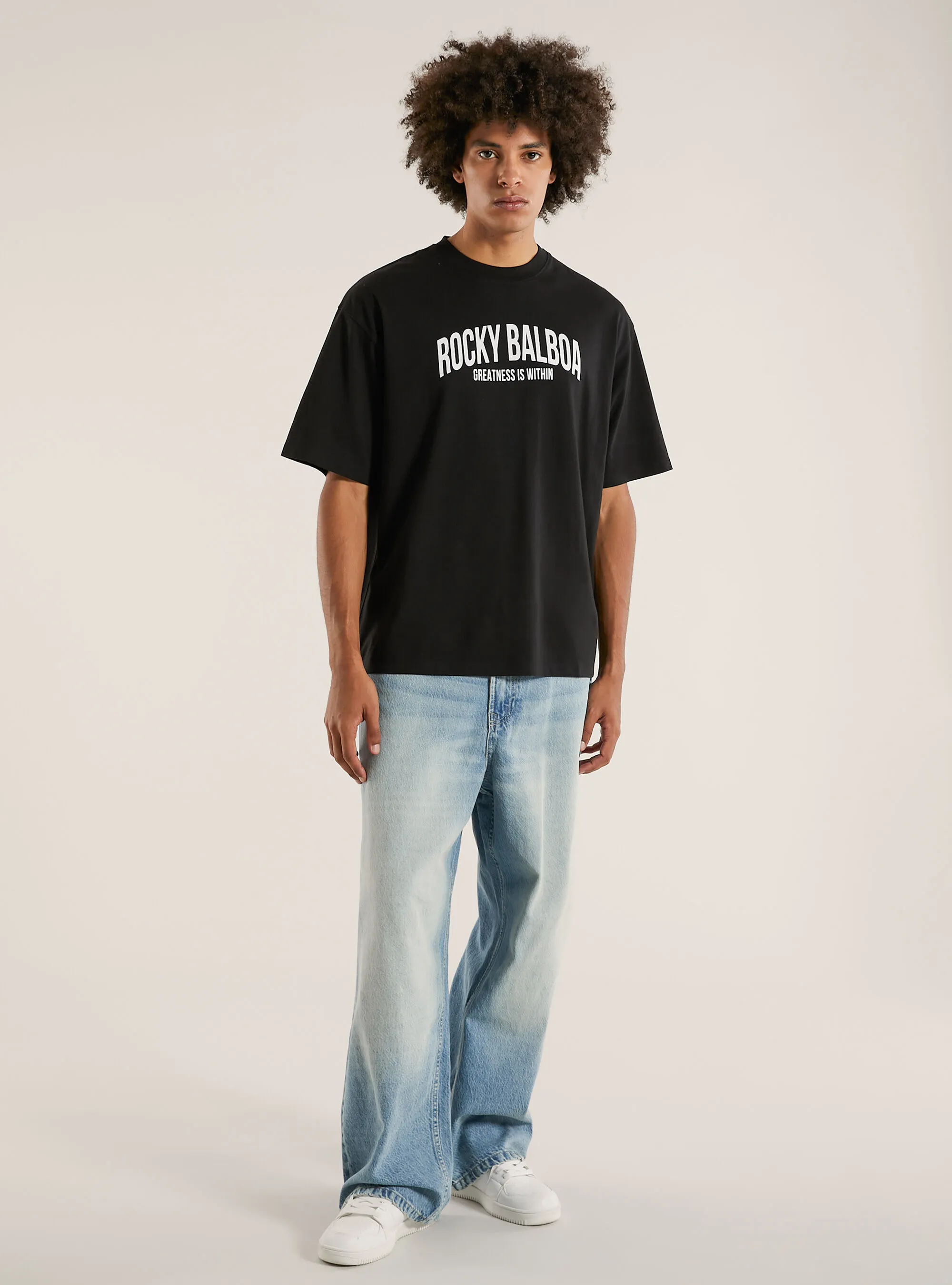 Maglietta boxy fit Rocky Balboa / Alcott