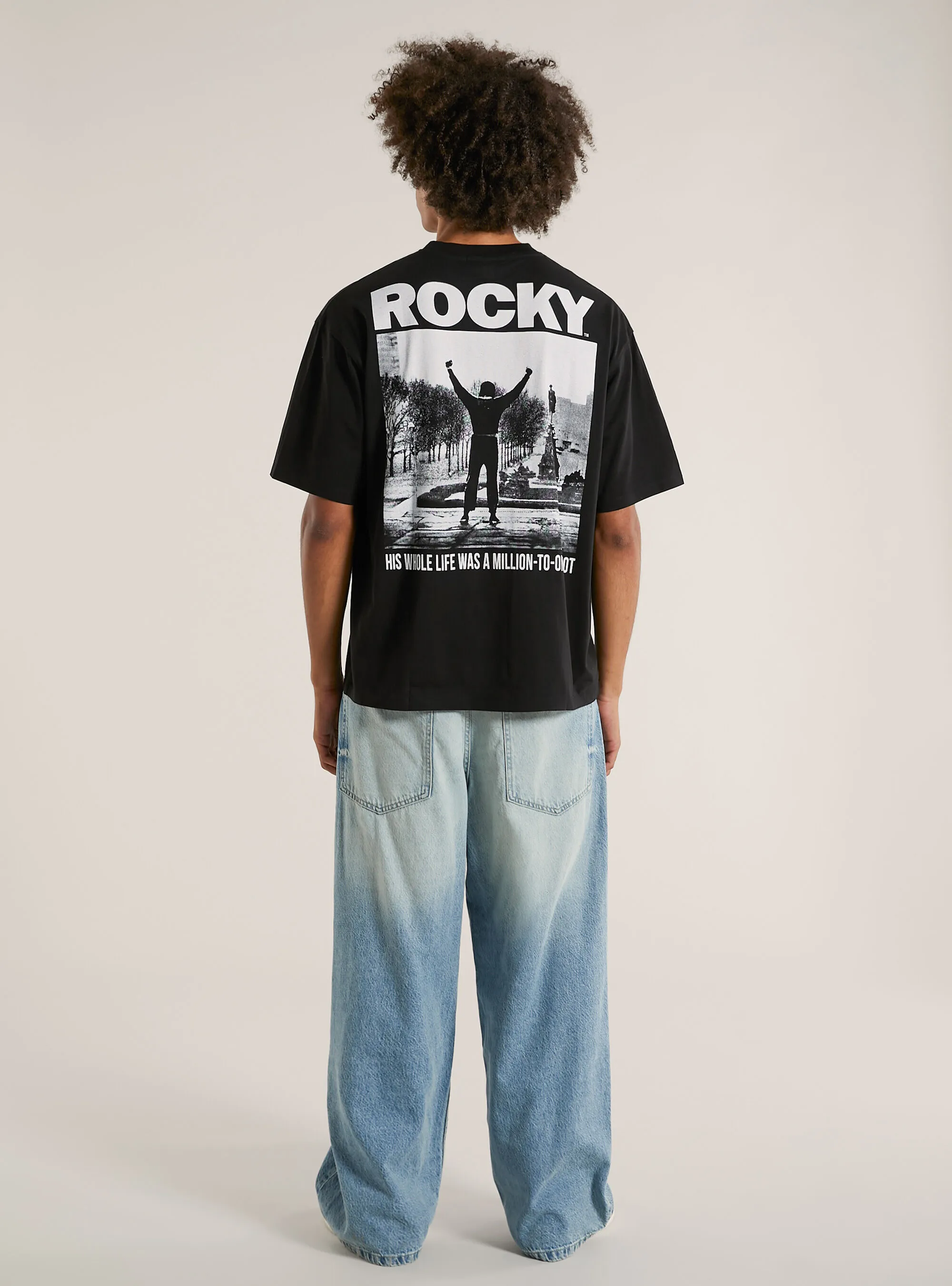 Maglietta boxy fit Rocky Balboa / Alcott