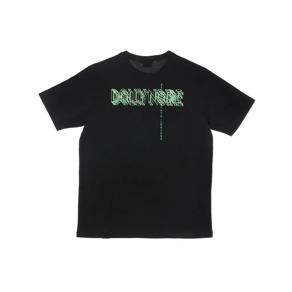 MAGLIETTA LOGO WIREFRAME BLACK