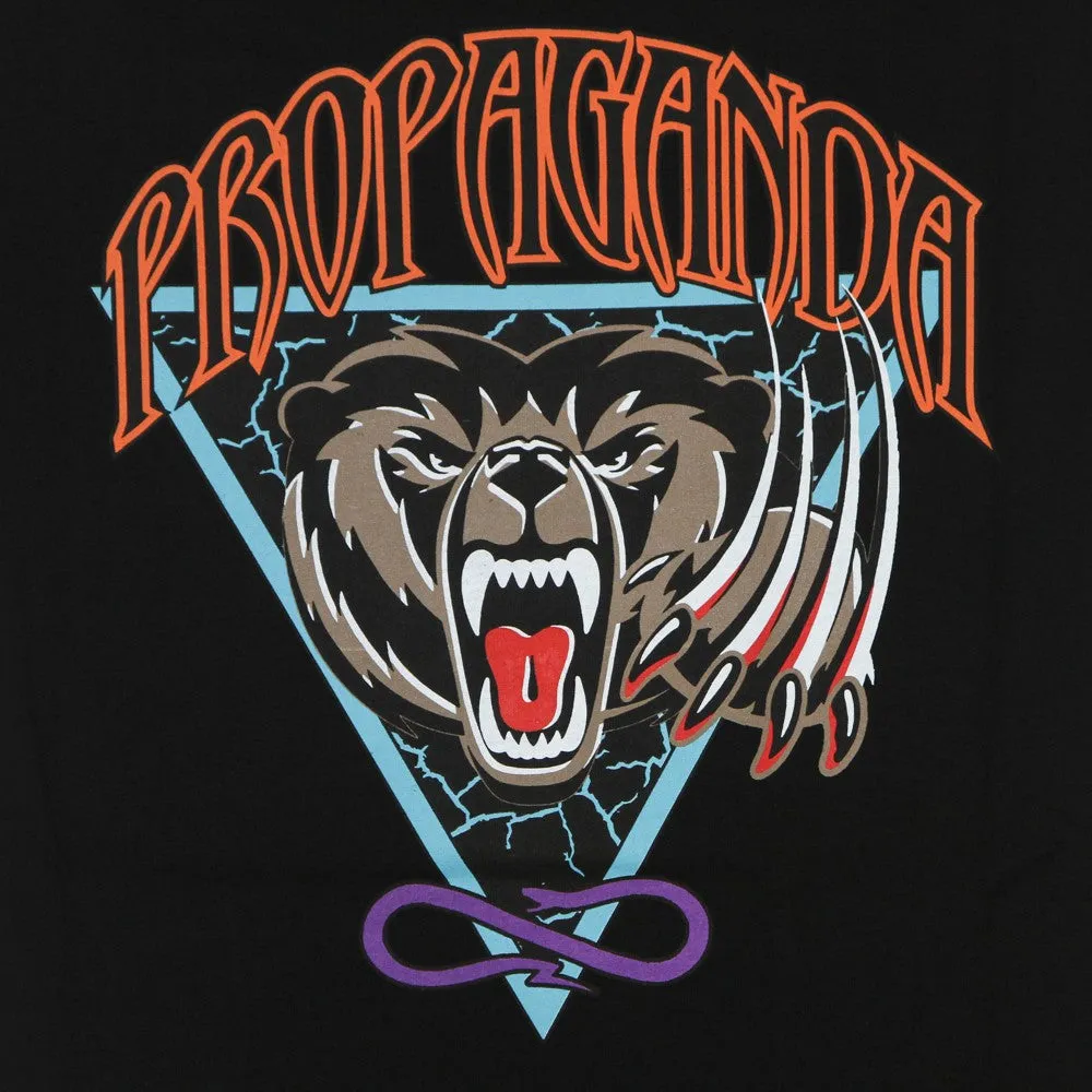 Maglietta Uomo Grizzly Tee Black