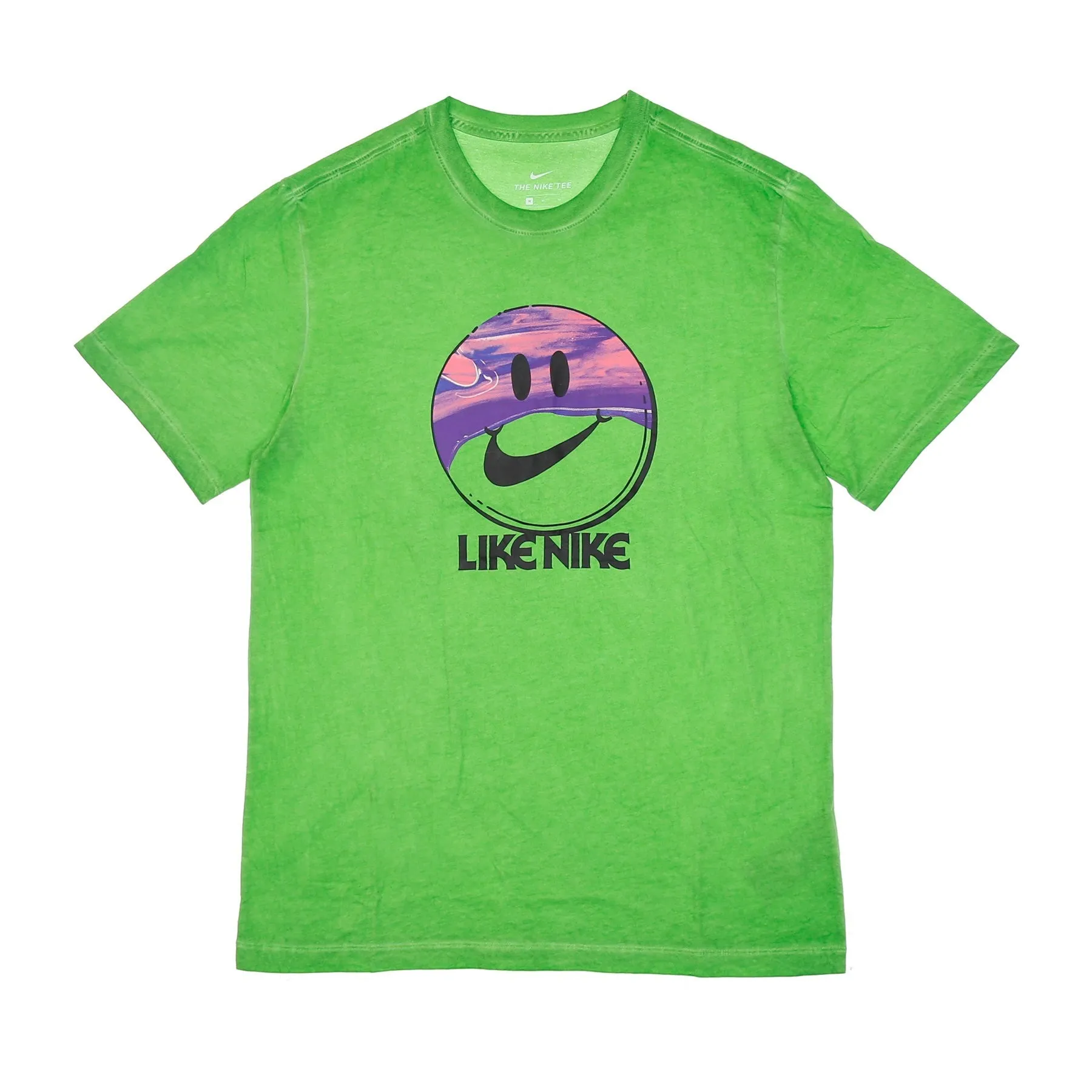 Maglietta Uomo M Sportswear Tee Spbrk Like Nike Dye Mean Green