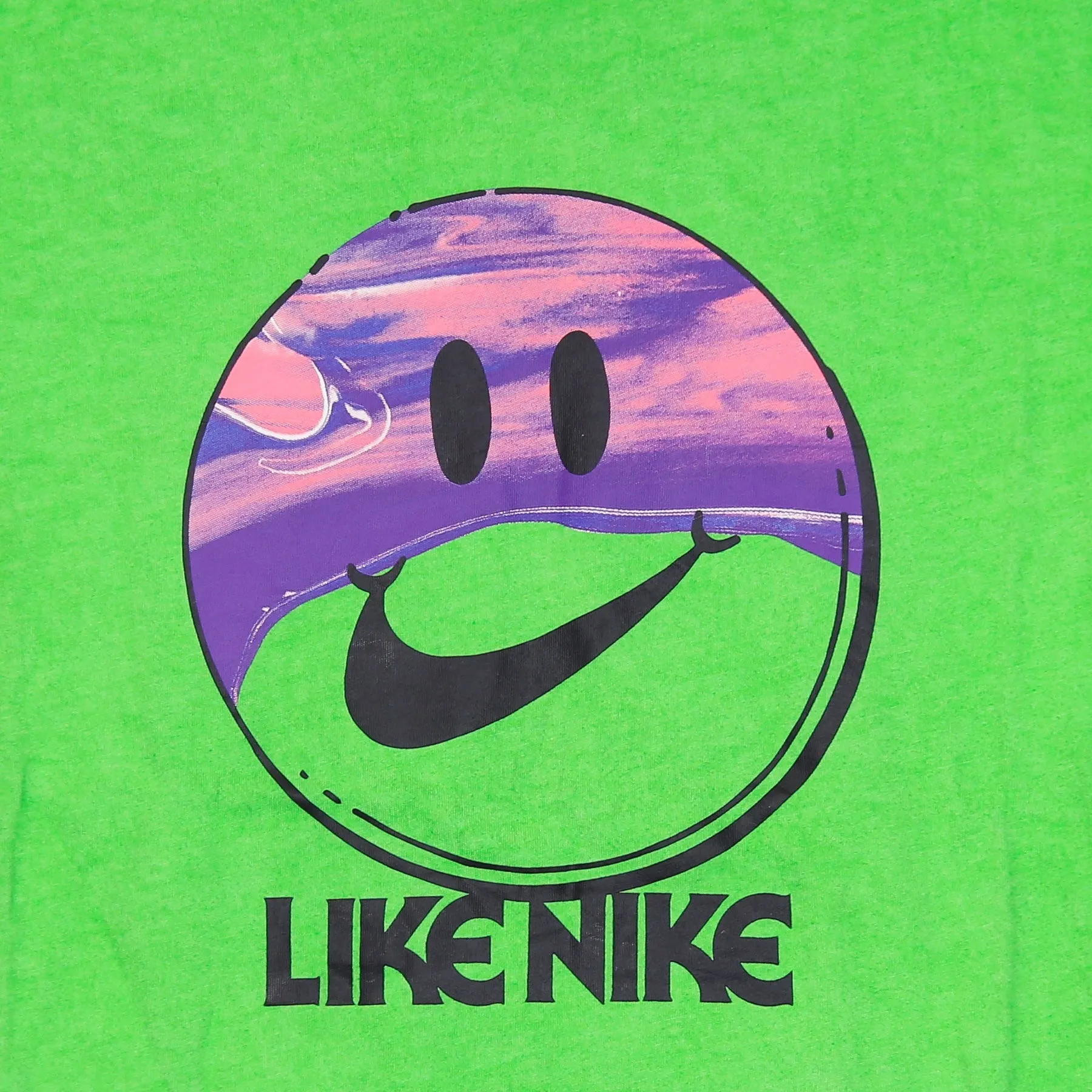 Maglietta Uomo M Sportswear Tee Spbrk Like Nike Dye Mean Green