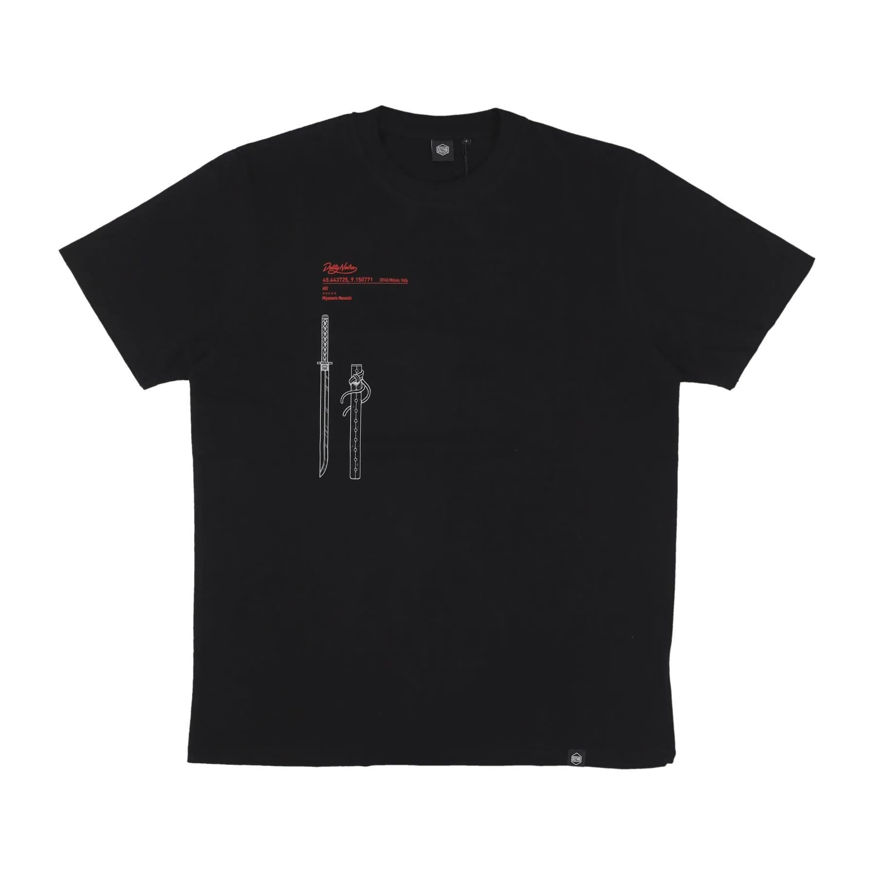 Maglietta Uomo Miyamoto Musashi Tee Black
