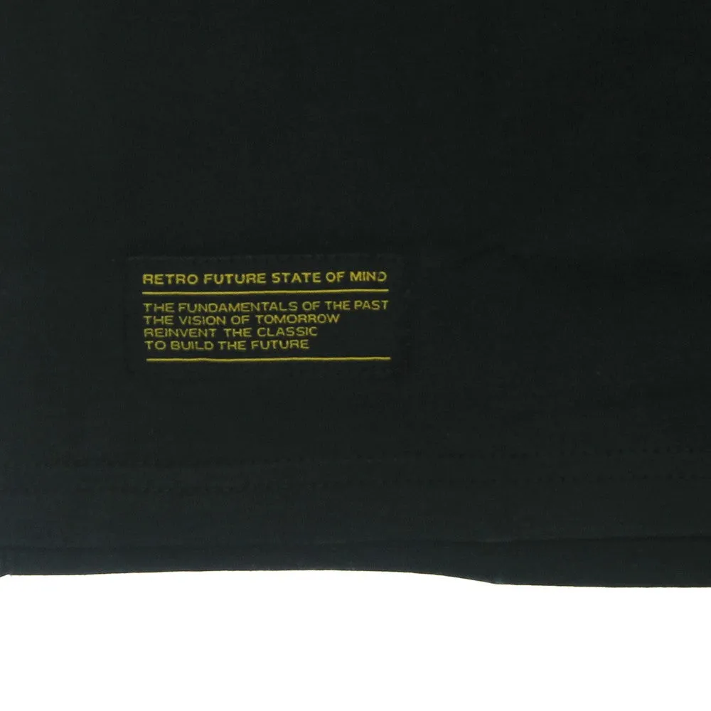 Maglietta Uomo Retrofuture Combat Tee Black