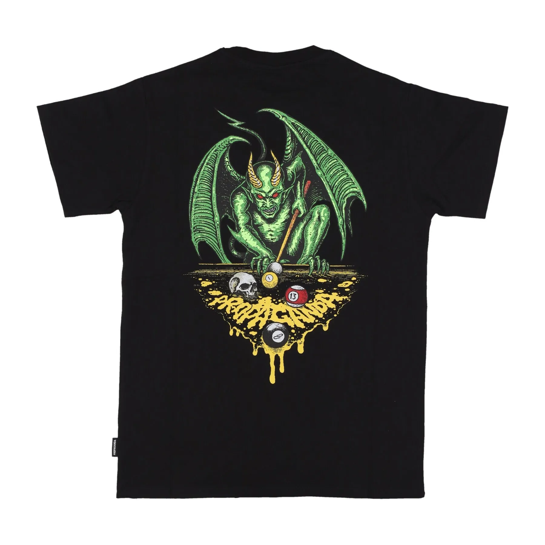 Maglietta Uomo Snooker Tee Black