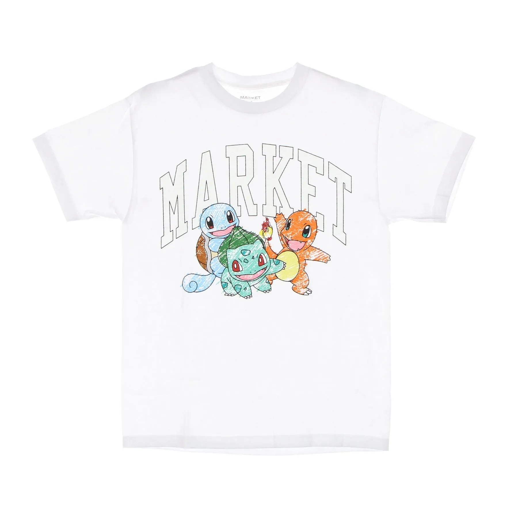 Maglietta Uomo Starters Uv Tee X Pokemon White